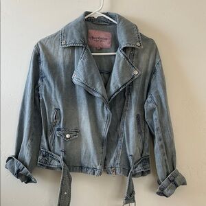 Juicy Couture Women's Light Blue Denim Jacket